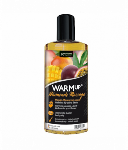 AQUAGLIDE WARMUP MANGO AND MARACUYA MASSAGE OIL 150 ML