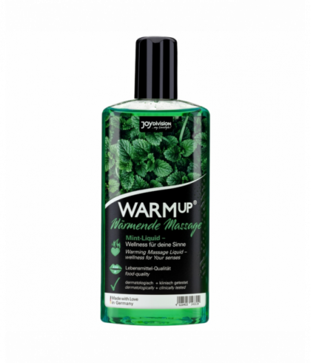 JOYDIVISION WARMUP WARMING MASSAGE GEL MINT 150 ML