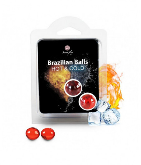 SECRETPLAY BRAZILIAN BALLS HEAT & COLD EFFECT 2 UNITS