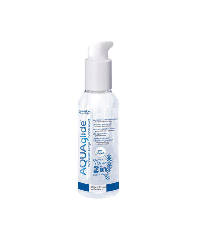 AQUAGLIDE GLIDE + MASAŽAS 2 IN 1 125ML