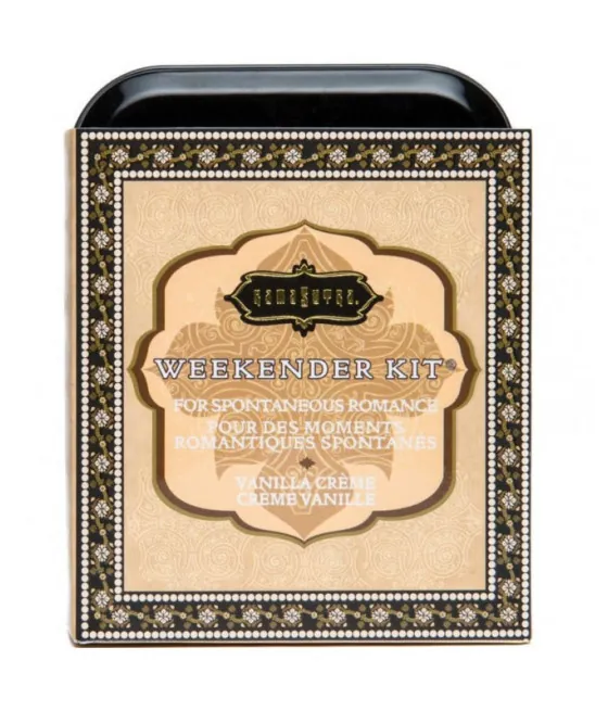 KAMASUTRA WEEKENDER TIN KIT VANILINIS KREMAS