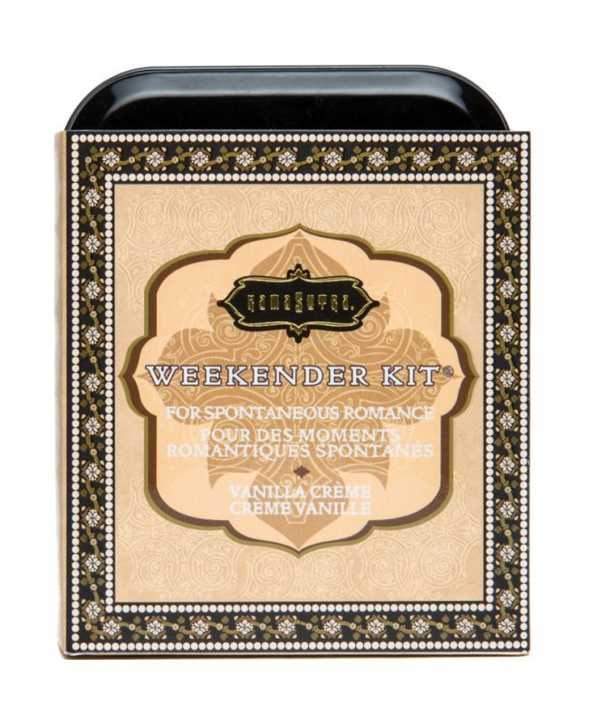 KAMASUTRA WEEKENDER TIN KIT VANILINIS KREMAS