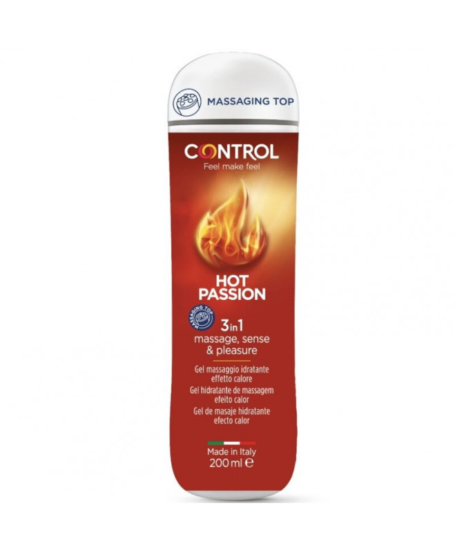 CONTROL HOT PASSION 3 IN 1 GEL 200 ML