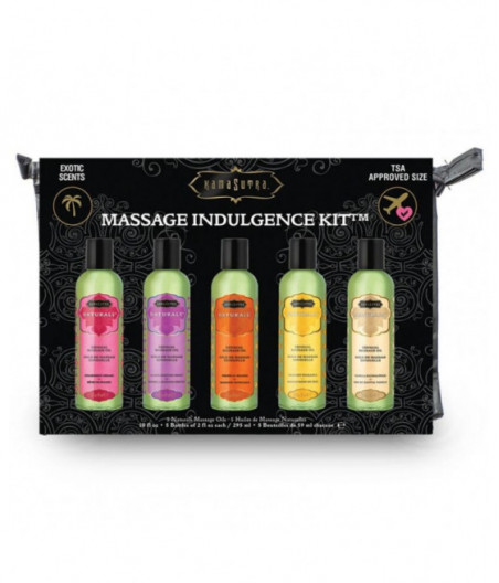 KAMASUTRA INDULGENCE MASSAGE OIL KIT