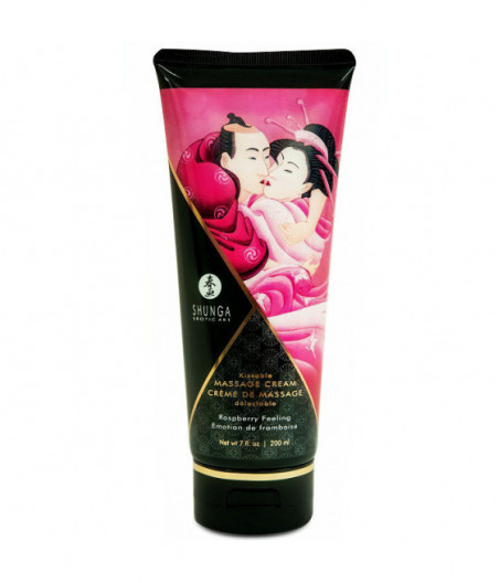 SHUNGA RASPBERRY MASSAGE CREAM 200 ML