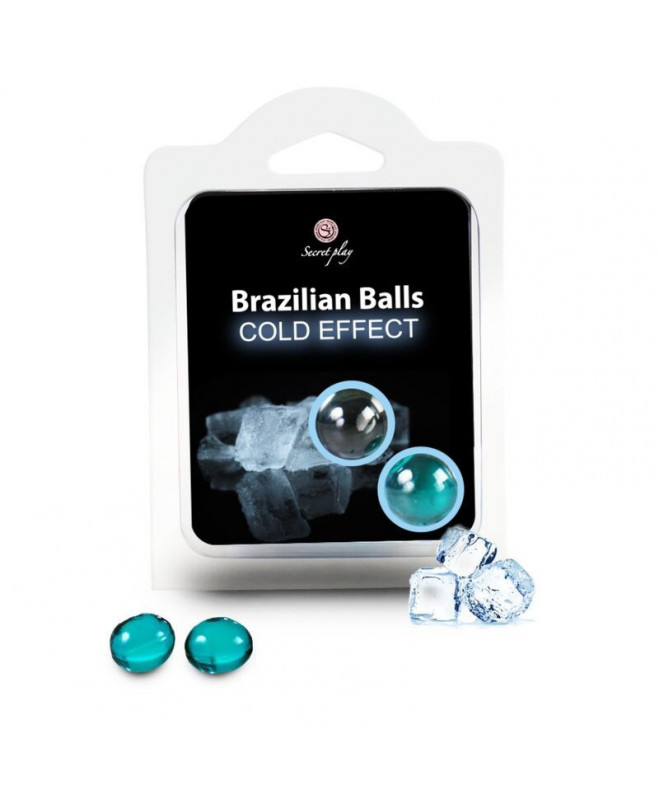 SECRETPLAY BRAZILIAN BALLS COLD EFFECT 2 VIENETAI