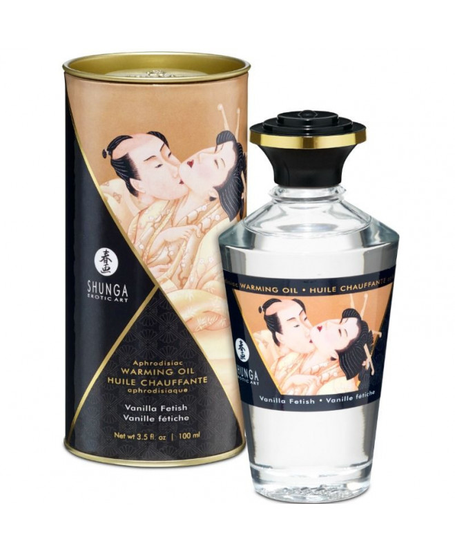 SHUNGA AFRODIZIAKAS ŠILDANTIS ALIEJUS FETIŠAS VANILĖ 100 ml