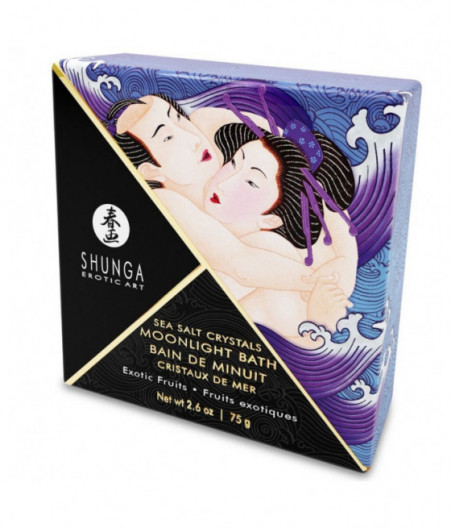 SHUNGA EXOTIC PURPLE FLAVORED BATH SALTS 75 GR