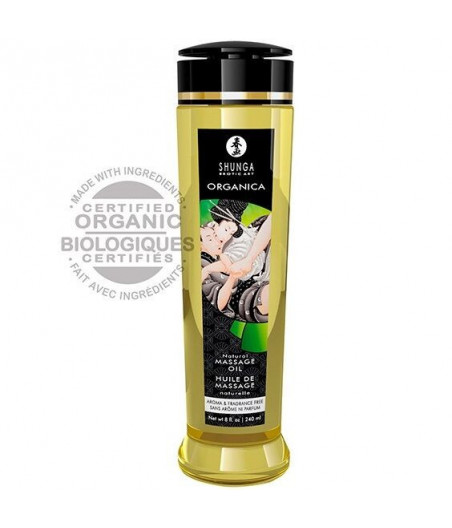 SHUNGA ORGANIC EDIBLE EROTIC MASSAGE OIL 240 ML