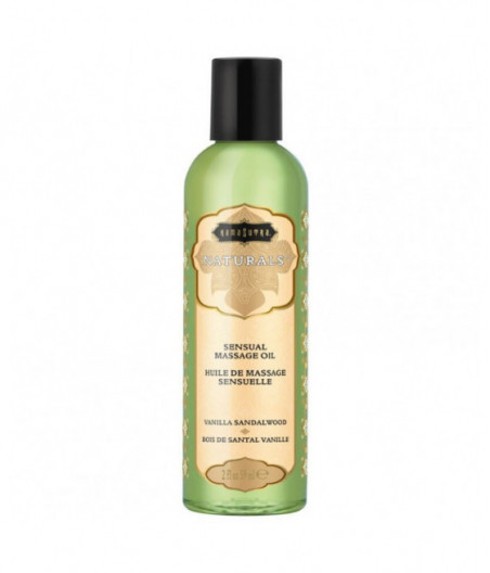 KAMASUTRA NATURAL MASSAGE OIL VANILLA SANDALWOOD 59 ML