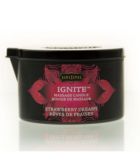 KAMA SUTRA MASSAGE CANDLE STRAWBERRY DREAMS 170 G
