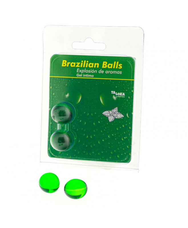 TALOKA - 2 BRAZILIAN BALLS MINT INTIMAS GEL