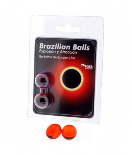 TALOKA 2 BRAZILIAN BALLS HOT & COLD EFFECT EXCITING GEL