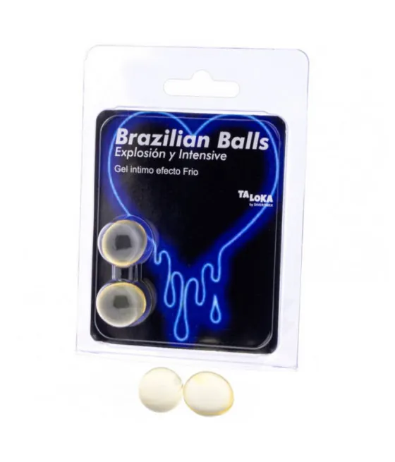 TALOKA - 2 BRAZILIAN BALLS COLD & VIBRATION EFECITING GEL
