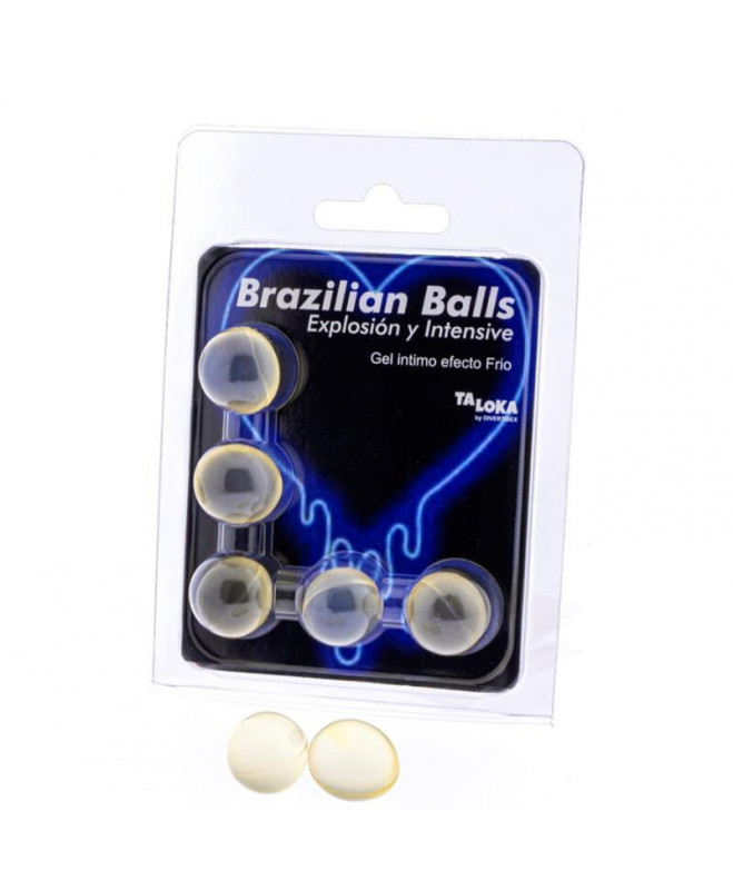 TALOKA - 5 BRAZILIAN BALLS COLD & VIBRATION EFECITING GEL