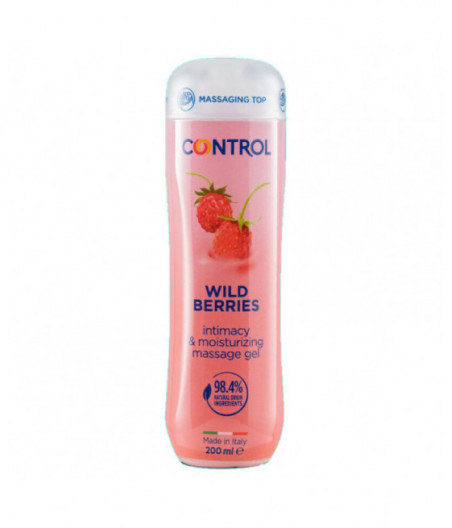 CONTROL MASSAGE GEL 3 IN 1 WILD BERRIES 200 ML