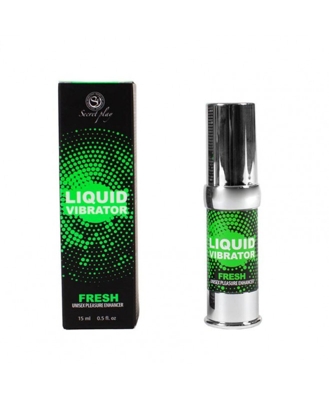 SECRETPLAY LIQUID VIBRATOR FRESH RETARD 15ml 4