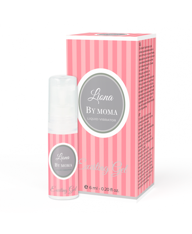 LIONA BY MOMA LIQUID VIBRATOR EXCITING GEL 6 ML LIONA BY MOMA LIQUID VIBRATOR EXCITING GEL 6 ML
