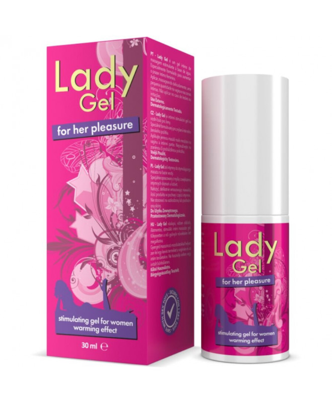 LADY GEL FOR GER PEASURE GEL STIMULIUOJAMASIS GELIS ŠILDANTIS EFEKTAS 30 ml