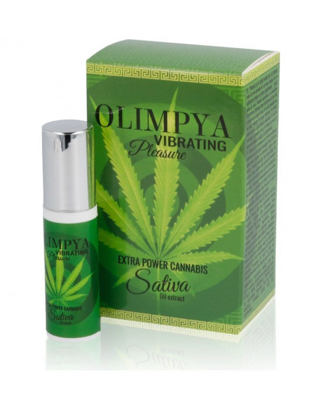 OLIMPYA VIBRATING PEASURE EXTRA SATIVA CANNABIS 2