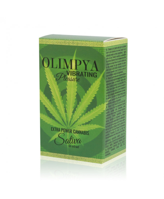 OLIMPYA VIBRATING PEASURE EXTRA SATIVA CANNABIS 3