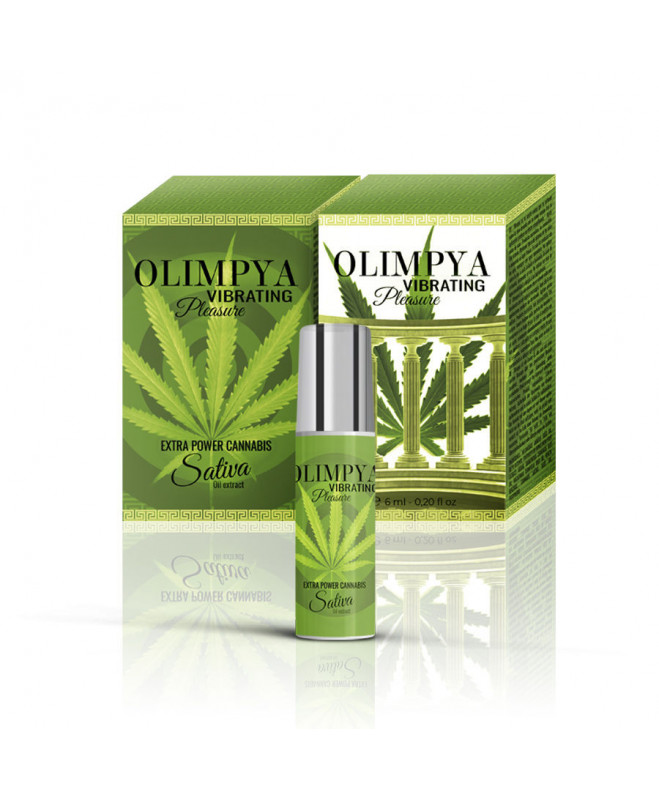 OLIMPYA VIBRATING PEASURE EXTRA SATIVA CANNABIS 4