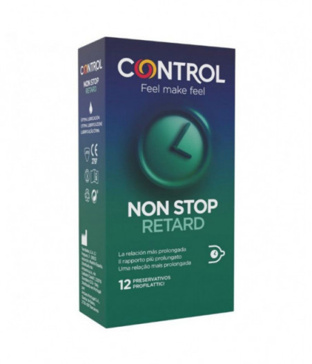 CONTROL NON STOP RETARD CONDOMS 12 UNITS