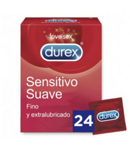 DUREX SOFT AND SENSITIVE 24 UNITS