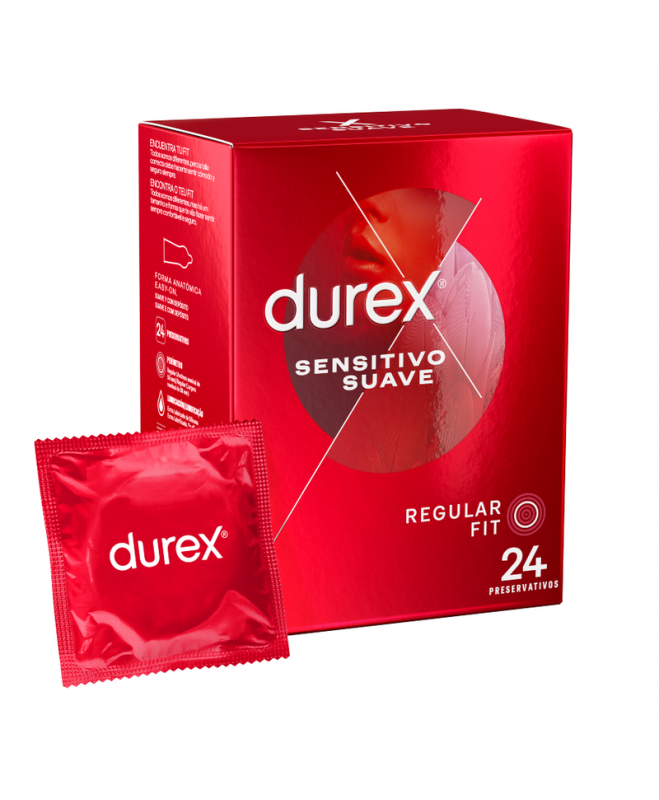 DUREX SOFT AND SENSITIVE 24 VIENETAI 4