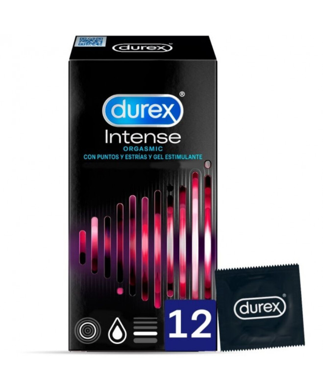 DUREX INTENSE ORGASMIC 12 UDS