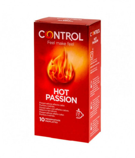 CONTROL HOT PASSION WARMING EFFECT 10 UNITS