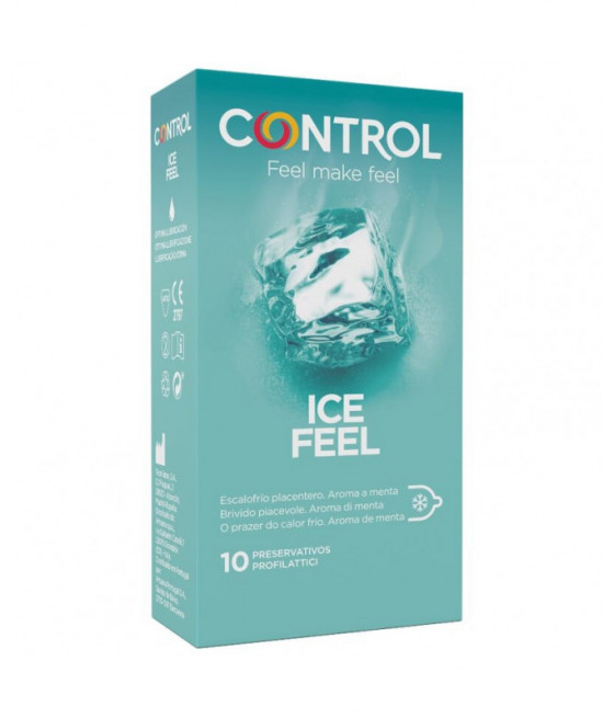 KONTROLĖ ICE FEEL COOL EFFECT 10 VIENETŲ