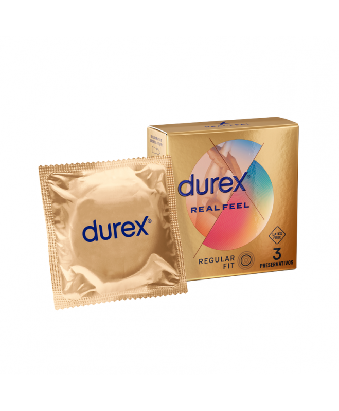 Prezervatyvai DUREX REAL FEEL 3 UDS 2