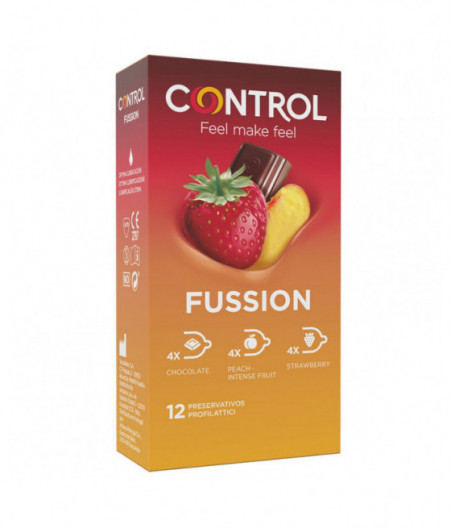 CONTROL FUSSION CONDOMS 12 UNITS