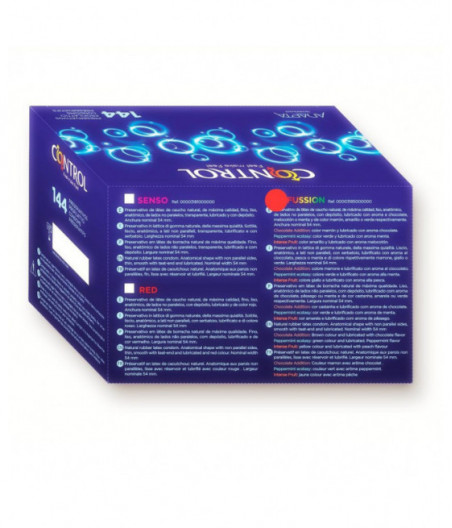 CONTROL ADAPTA FUSSION CONDOMS 144 UNITS