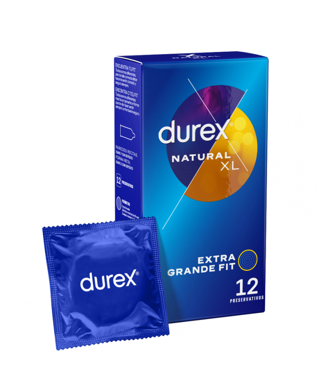 DUREX NATURAL XL 12 UDS 4