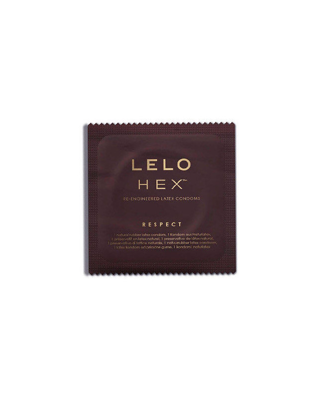 LELO HEX prezervatyvai RESPECT XL 12 PAKUOTĖ 2