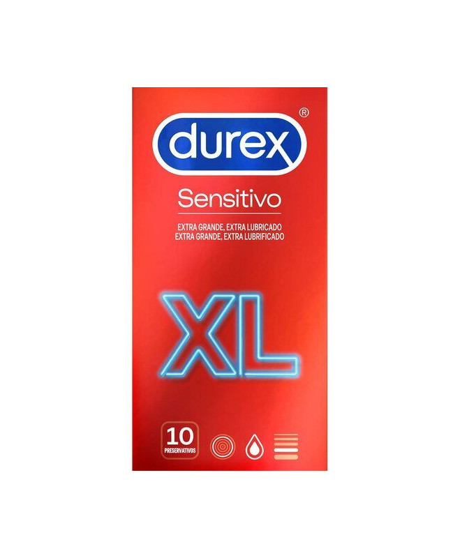 DUREX SENSITIVE XL prezervatyvai 10 Vnt