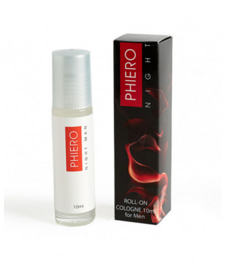 500 COSMETICS PHIERO NIGHT MAN PERFUME PHEROMONES FOR MEN WITH ROLL-ON 10 ML