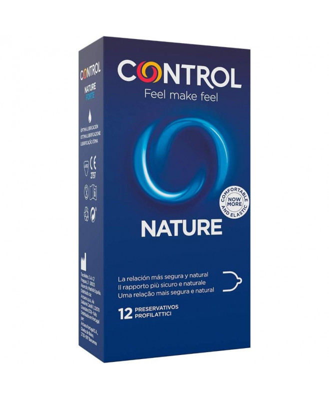 CONDOMS CONTROL ADAPTA NATURE 12 VIENETŲ