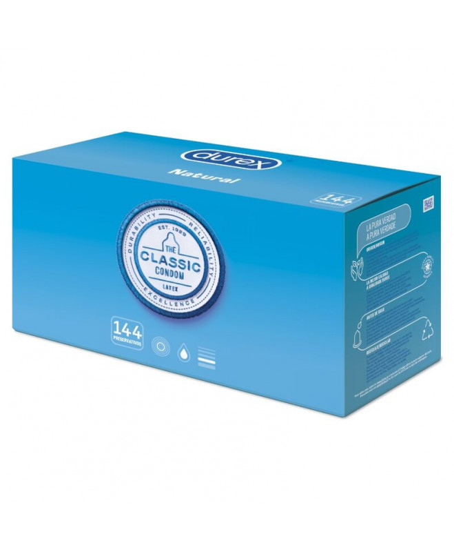 DUREX NATURAL 144 VIENETAI DUREX NATURAL 144 VIENETAI