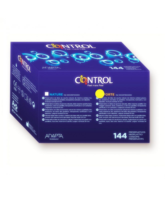 CONTROL ADAPTA FORTE CONDOMS 144 VIENETAI