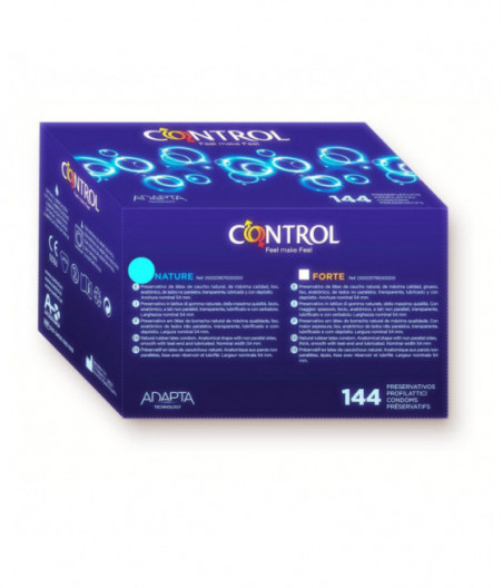 CONTROL ADAPTA NATURE CONDOMS 144 UNITS