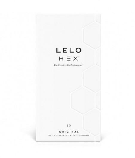 LELO HEX CONDOMS ORIGINAL 12 PACK