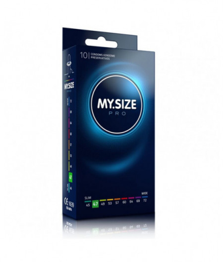 MY SIZE PRO CONDOMS 47 MM 10 UNITS