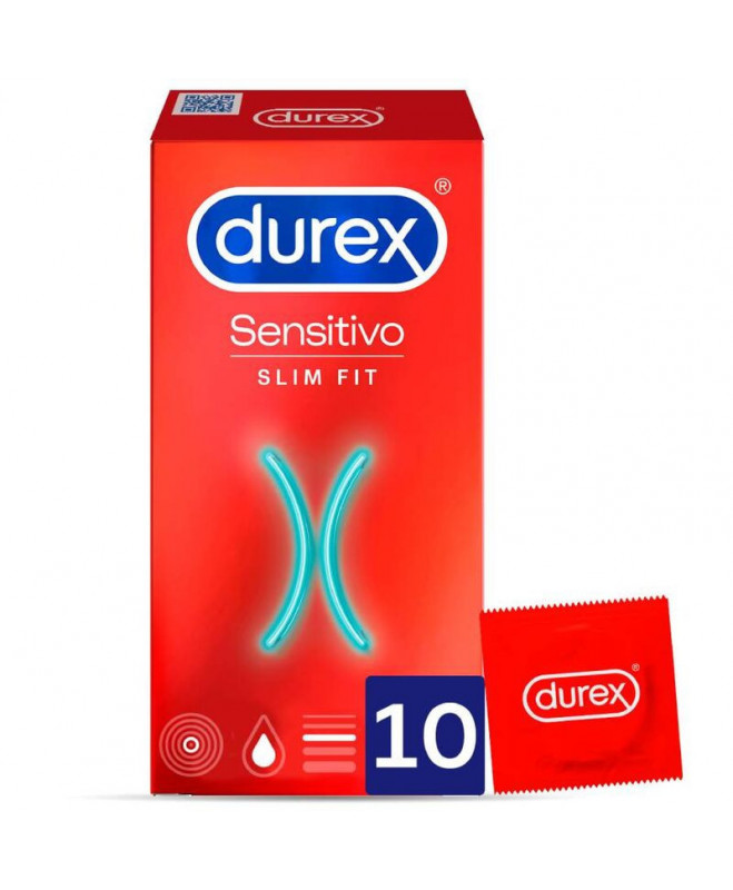 DUREX SENSITIVO SLIM FIT 10 VIENETŲ 2