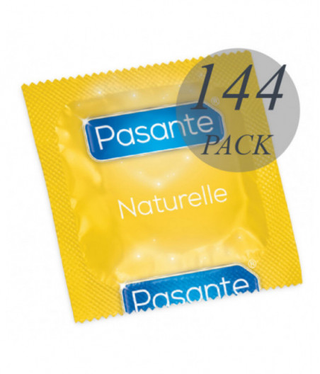 PASANTE CONDOMS NATURELLE BAG 144 UNITS