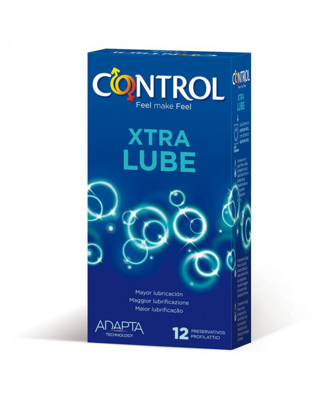 CONTROL ADAPTA NATURE EXTRALUBE prezervatyvai 12 VIENETŲ CONTROL ADAPTA NATURE EXTRALUBE prezervatyvai 12 VIENETŲ