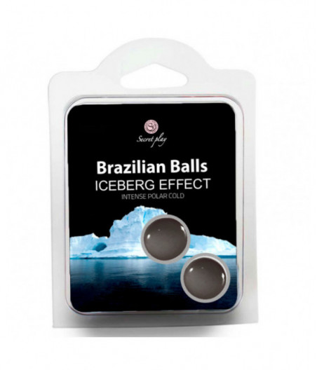 SECRET PLAY SET 2 BRAZILIAN BALLS ICEBERG EFFECT