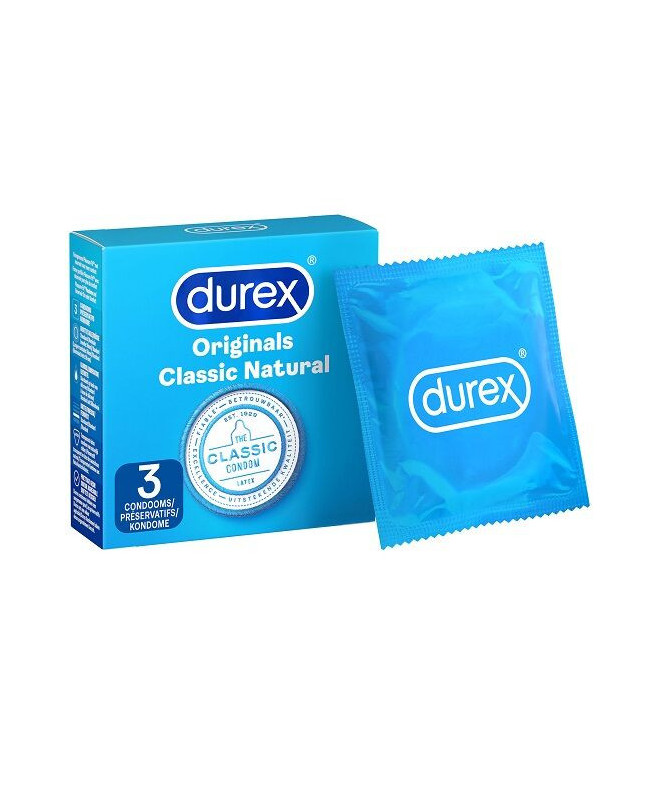 DUREX NATURAL CLASSIC 3 VIENETAI 2